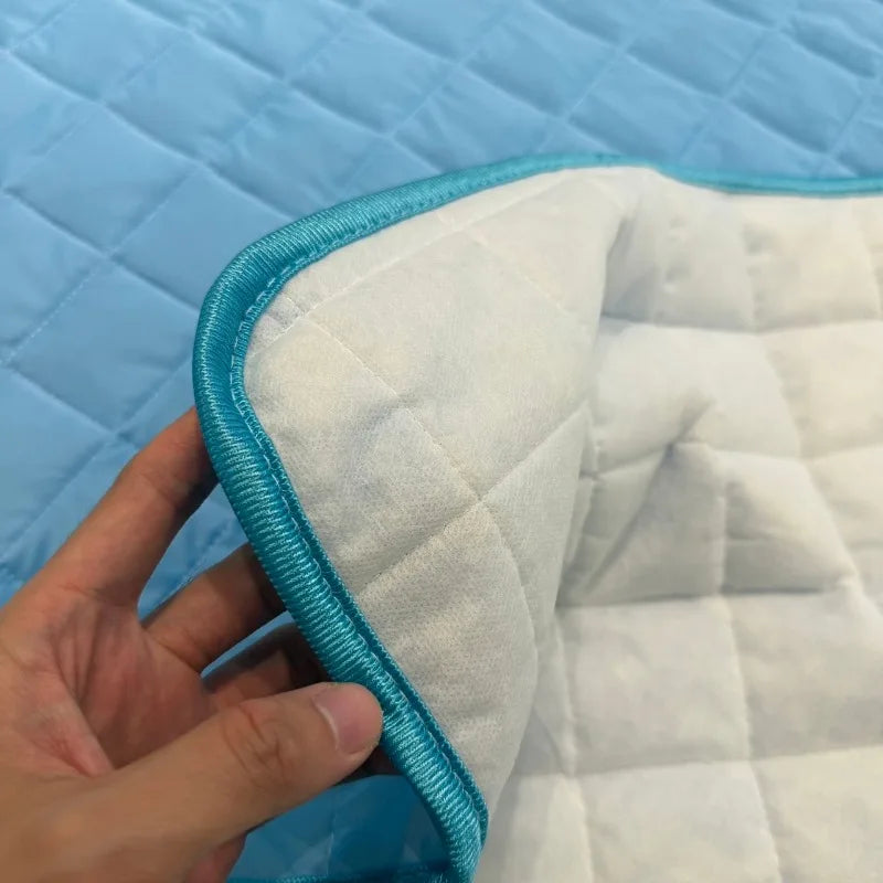KEMORELA Ice Cool Upgrade Dog Cooling Mat Summer Pet Cold Bed Extra Large For Small Big Dogs Pad Breathable Pet Cold Bed