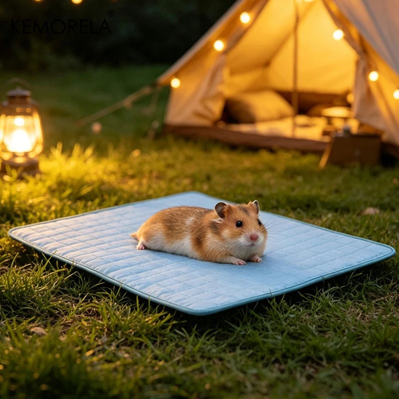KEMORELA Ice Cool Upgrade Dog Cooling Mat Summer Pet Cold Bed Extra Large For Small Big Dogs Pad Breathable Pet Cold Bed